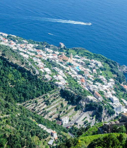 Famous Hiking Trail Sentiero Degli Dei Leading Top Amalfi Coast — стокове фото