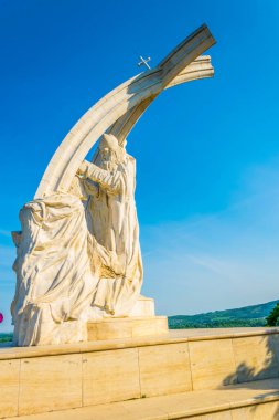 Taçlanma st.stephen heykeli, Estergon, Macaristan