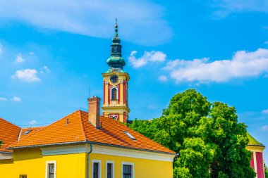 Macaristan 'ın Szentendre kentindeki Belgrad katedrali