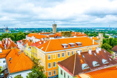Toompea kalesinin hava manzarası, Tallinn, Estonya