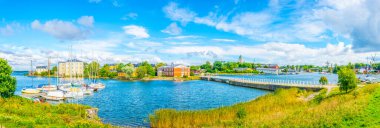 Finlandiya 'daki Suomenlinna limanı