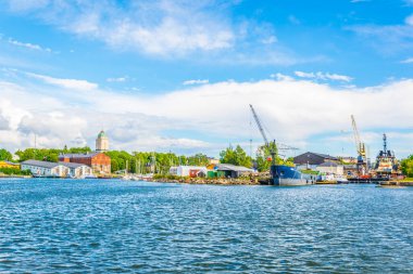 Finlandiya 'daki Suomenlinna limanı