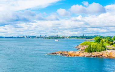 Finlandiya 'da Helsinki ile birlikte suomenlinna takımadaları