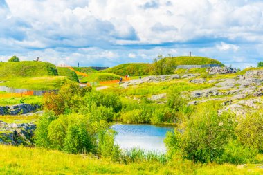 Finlandiya 'daki Suomenlinna kalesi