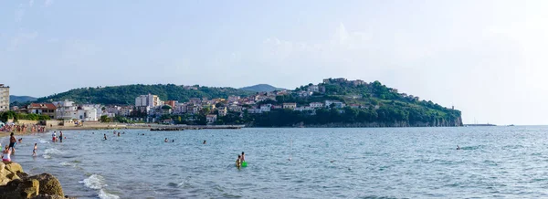 Vue Aérienne Une Côte Agropoli Italie — Photo