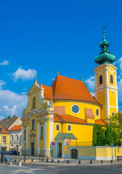 Carmelita Templom Győr Magyarország — Stock Fotó