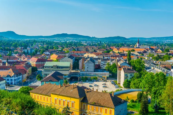 Aerial View Hungarian City Esztergom — Stock Photo, Image