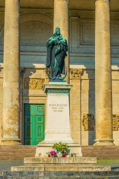 Pohled Sochu Před Bazilikou Esztergom Maďarsko — Stock fotografie