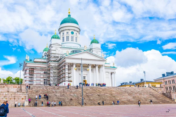Helsinki Katedrali manzarası, Finlandiya