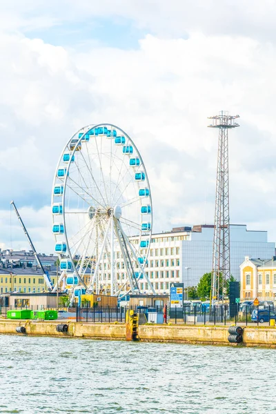 View Port Helsinki Ferris Wheel Finland — Stockfoto