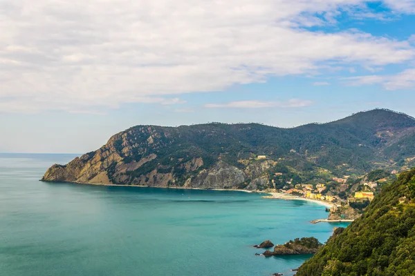 Talya Nın Ünlü Cinque Terre Bölgesinin Bir Parçası Olan Monterosso — Stok fotoğraf