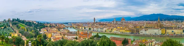 İtalyan şehri Floransa 'nın Panorama manzarası
