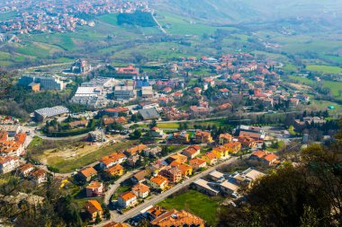 San Marino havadan görünümü