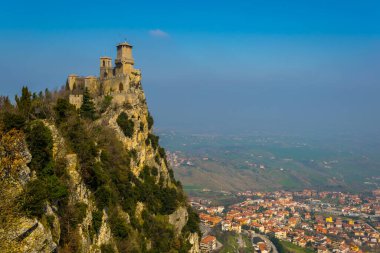 San Marino Birinci Kulesi manzaralı Guaita 