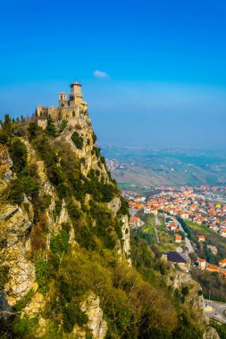 San Marino Birinci Kulesi manzaralı Guaita 