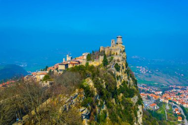 San Marino Birinci Kulesi manzaralı Guaita 
