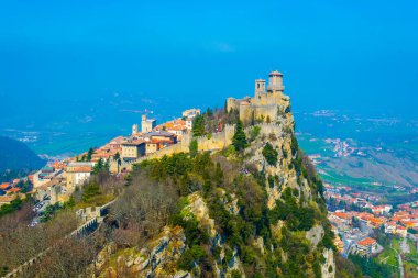 San Marino Birinci Kulesi manzaralı Guaita 