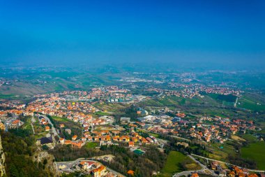  San Marino havadan görünümü