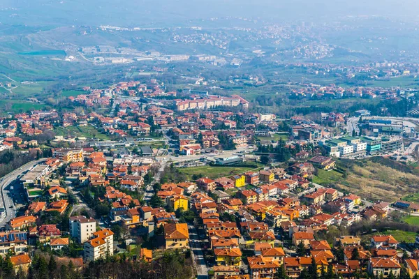San Marino havadan görünümü