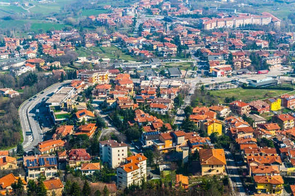San Marino havadan görünümü