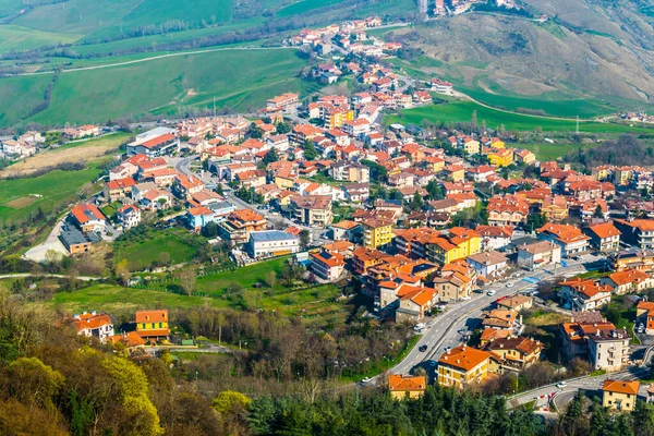 San Marino havadan görünümü