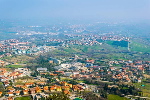 San Marino havadan görünümü