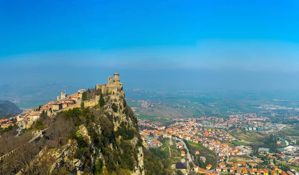 View First Tower San Marino Guaita — стоковое фото