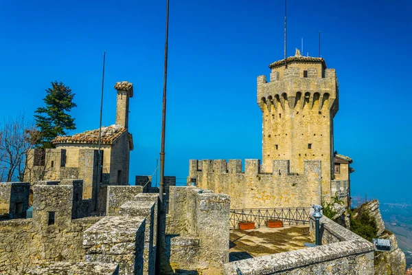 San Marino Nun Ikinci Kulesi Cesta Veya Fratta — Stok fotoğraf