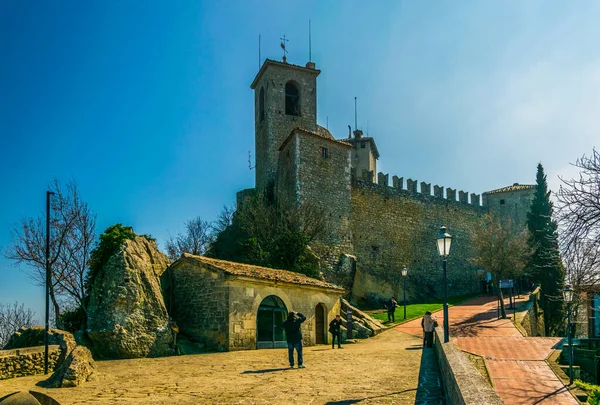San Marino Birinci Kulesi manzaralı Guaita 
