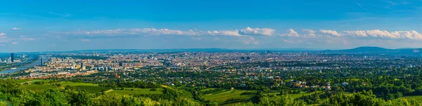 Panorama View Vienna Taken Kahlenberg Hill Austria — Stockfoto