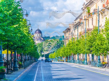 Gedimino prospektas (Gediminas Bulvarı), Litvanya 'nın başkenti Vilnius' ta bulunan hanımefendinin ana caddesi.
