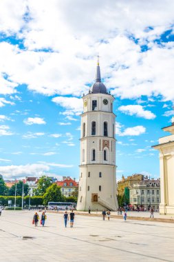 Litvanya, Vilnius katedralinin çan kulesi.