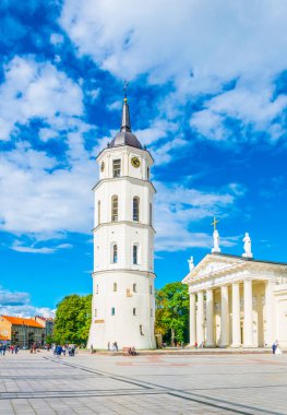 Saint Stanislaus cathedral in the lithuanian capital vilnius