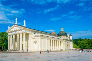Litvanya 'nın başkenti Vilnius' taki Aziz Stanislaus Katedrali