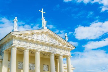Litvanya 'nın başkenti Vilnius' taki Aziz Stanislaus Katedrali