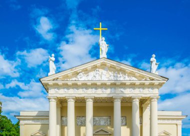 Litvanya 'nın başkenti Vilnius' taki Aziz Stanislaus Katedrali