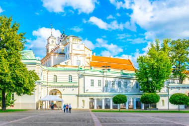 Vilnius 'taki Başkanlık Sarayı, Litvanya Cumhurbaşkanının resmi konutu.