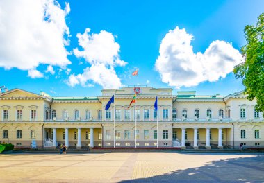 The Presidential Palace in Vilnius, the official residence of the President of Lithuani