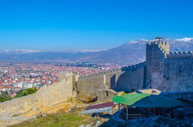 fortress of tzar samuel is nowadays in ruins. the only maintained part is outter fortification which offers great view over ohrid lake and ohrid city included in unesco world heritage