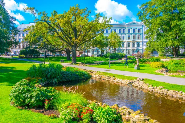 Bastelkajna Park Riga Latvia — Stockfoto