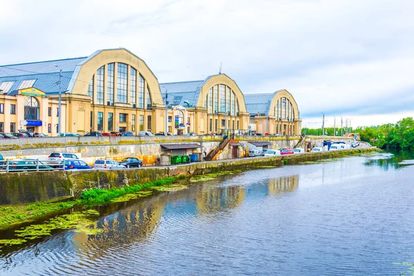 Eski zeplin hangarlarının görüntüsü Riga pazarına dönüştürüldü - Rigas Centraltirgu