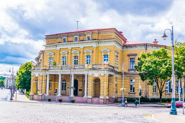 Biblioteca Wroblewski Academia Ciências Lituânia Vilnius — Fotografia de Stock