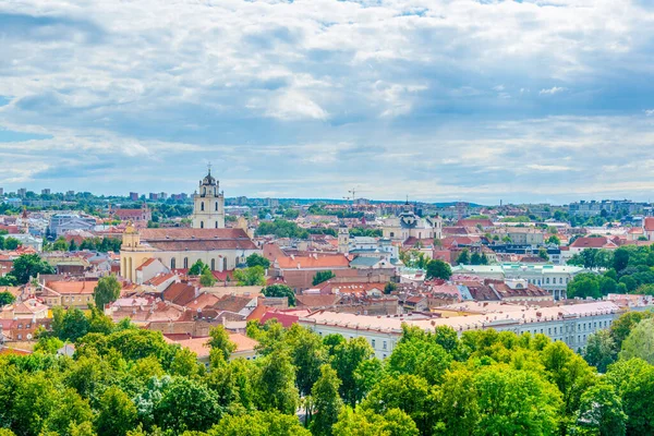 Gediminas kalesinden Litvanya başkentinin havadan görünüşü