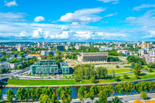 Ribera Del Río Neris Vilna Lituania — Foto de Stock