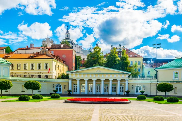 Presidential Palace Vilnius Official Residence President Lithuani — Foto de Stock