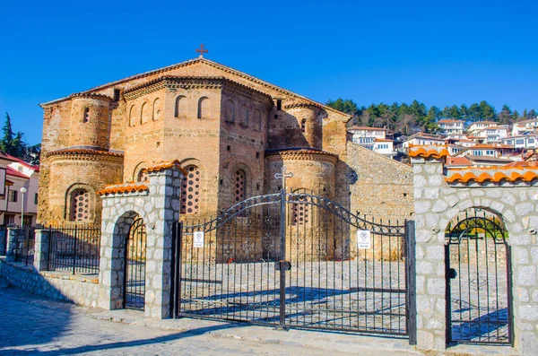 View Exterior Saint Sofia Church Ohrid Fyrom Macedonia — Stock Photo, Image
