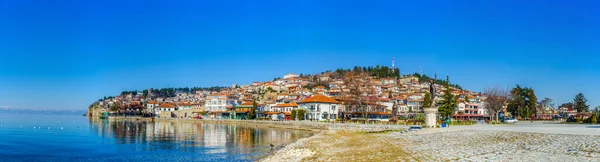 Vista Parte Histórica Ciudad Ohrid Macedonia Fyrom Que Pertenece Lista — Foto de Stock