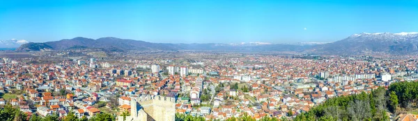 Pandangan Udara Unesco Warisan Dunia Kota Ohrid Macedonia Fyrom Diambil — Stok Foto