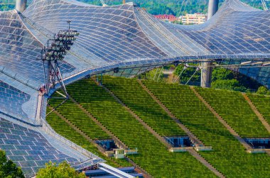 Almanya Münih Olimpiyat Stadyumu