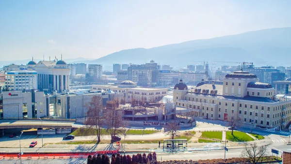 Lahana kalesinden alınan Macar başkentinin havadan görünüşü.
